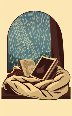 Puddle Prose phone case design
