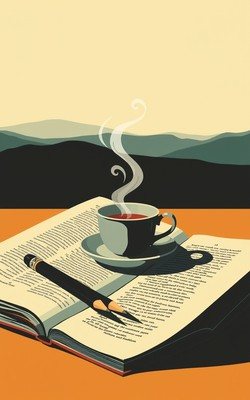Steeped Stories, Second Printing phone case design