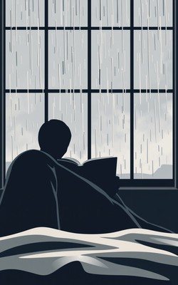 Storm-Bound Pages phone case design